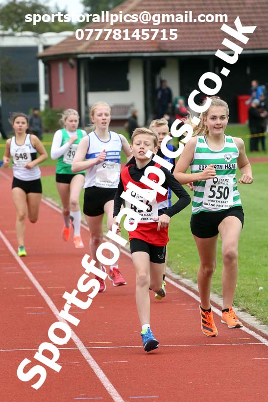 800 metres, NECAA Open Meeting, Morpeth, Sunday, September 27th. David T. Hewitson/Sports for All Pics